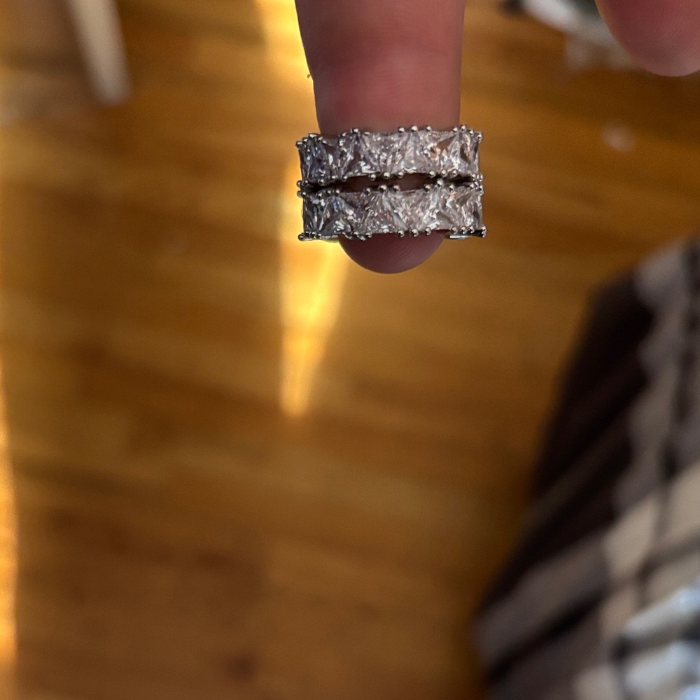 Silver Textured Ring